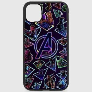 BLACK Avengers Phone Case